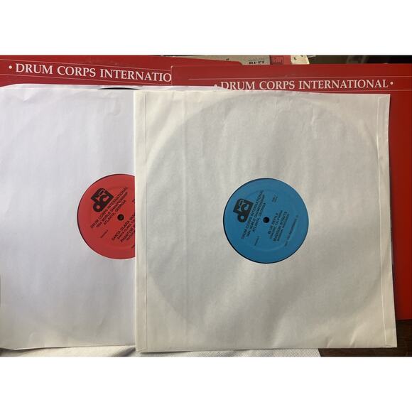 1984 DRUM CORPS INTERNATIONAL CHAMPIONSHIPS VOLS 2+3 ULTRASONIC CLEAN Vinyl EX! - Picture 12 of 12